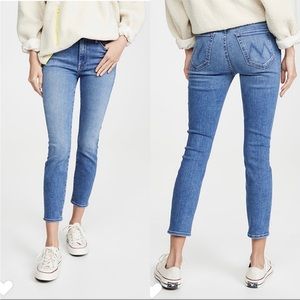 NWT Mother The Looker MAKE ME Cropped Jeans Sz 24